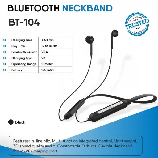 Personalized BT-104 Neckband