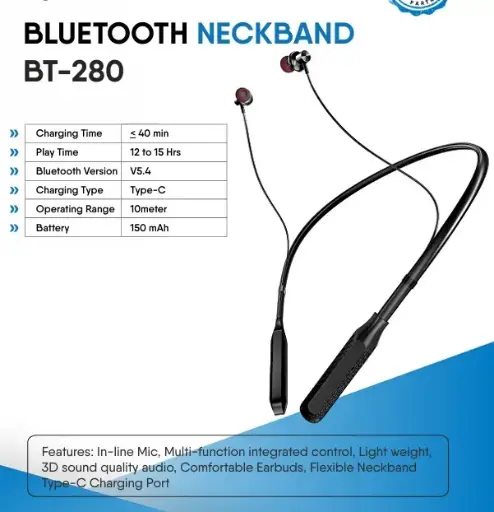 Personalized BT-280 Neckband